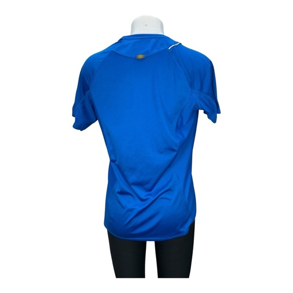 Nike Womens Dri Fit Shirt Running Training Size L Royal Blue Performance - Picture 5 of 10